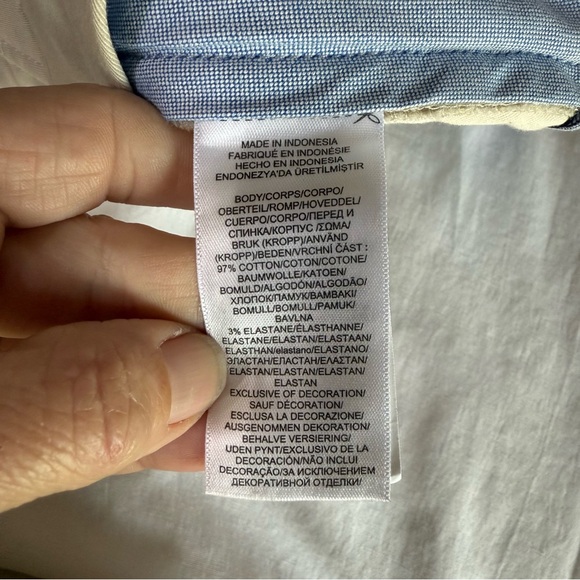 Polo Ralph Lauren Khaki Polo Chino Shorts BIG 46B Classic Fit 9" Flat Front - Picture 6 of 8